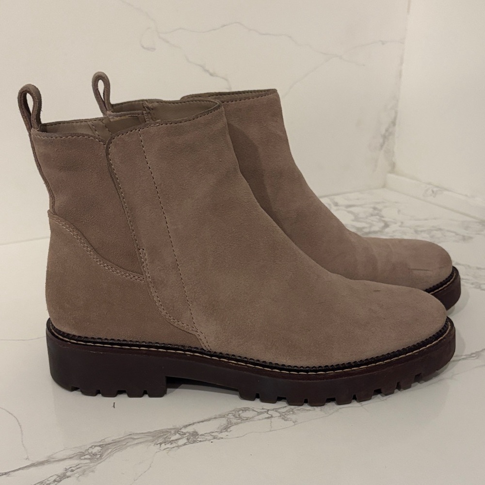 Nordstrom Brand Women's Tan Ankle Boots 9.5